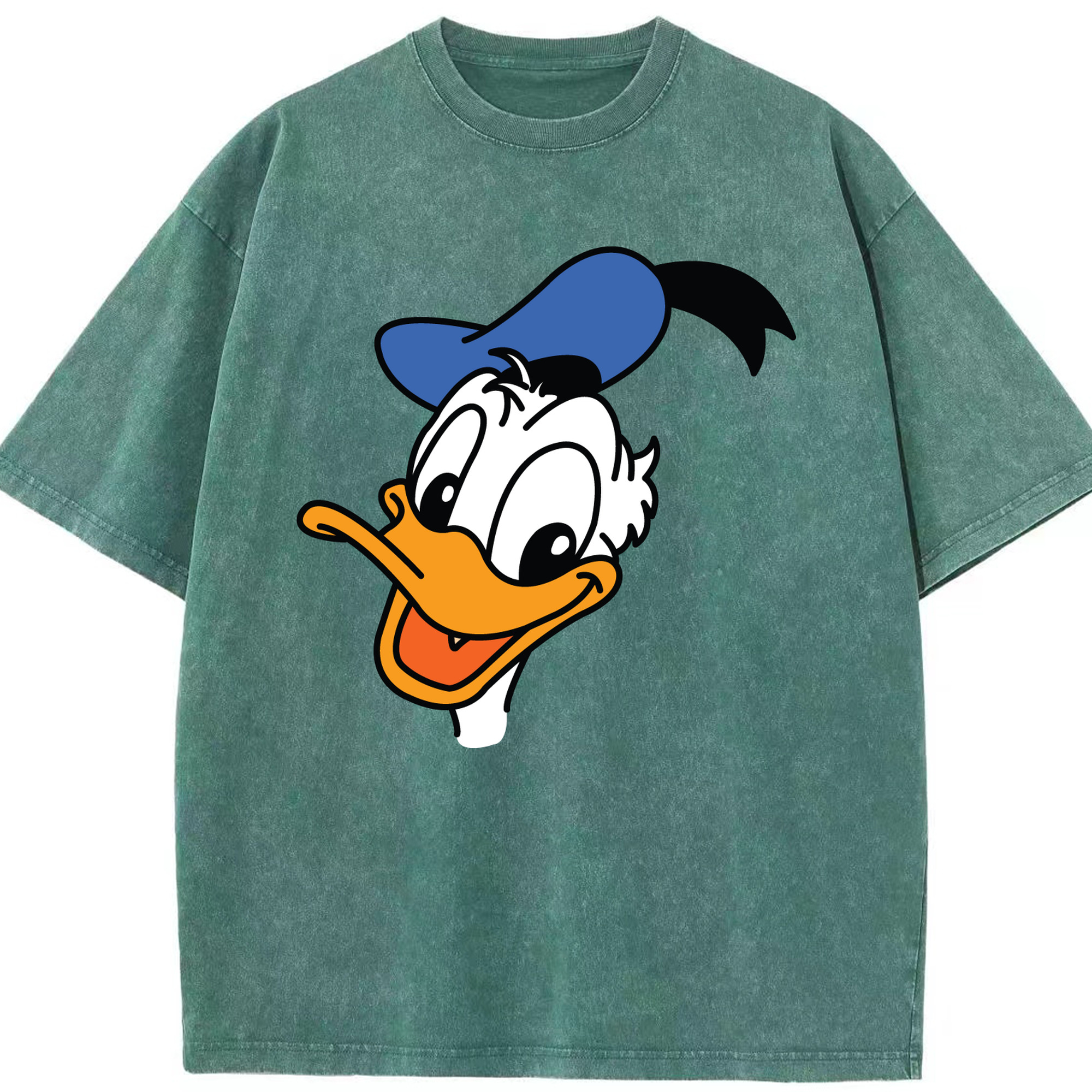 （画像用） ミッキーマウス Mickey Mouse 綿100% ヴィンテージ風 半袖Tシャツ（フロントプリント）